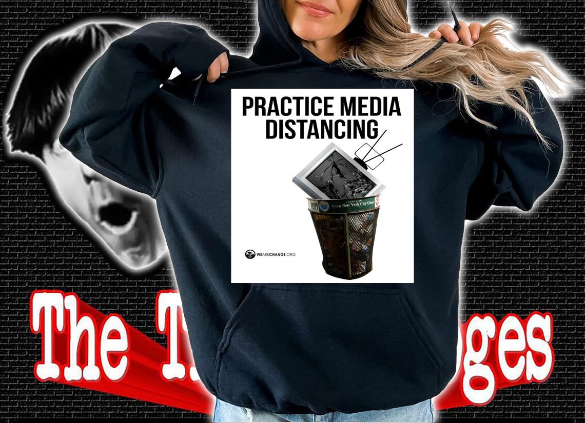 Practice Media Distancing t-shirt hoodie