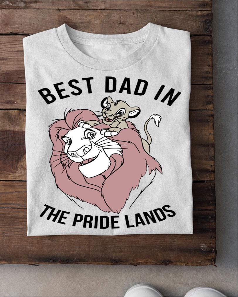 Disney Lion King Simba Mufasa Best Dad t-shirt shirt