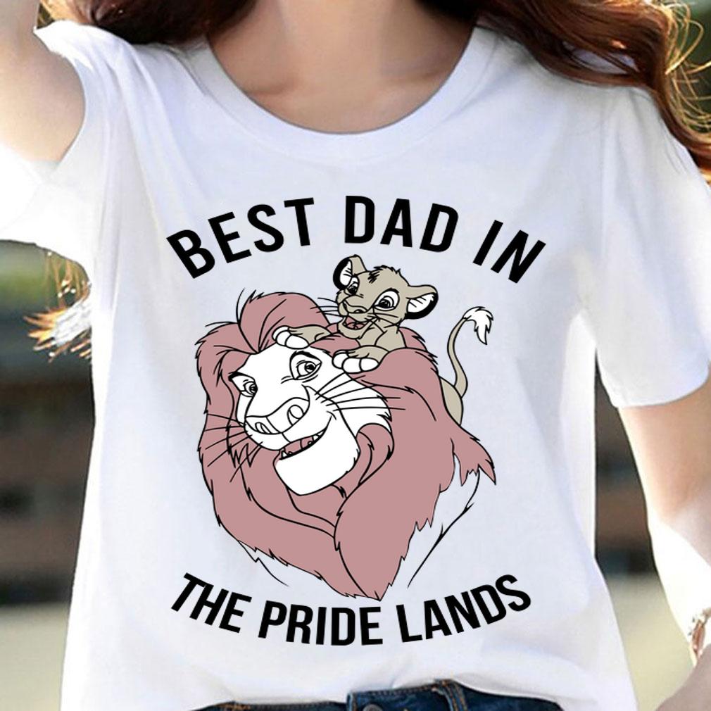 Disney Lion King Simba Mufasa Best Dad t-shirt woman shirt