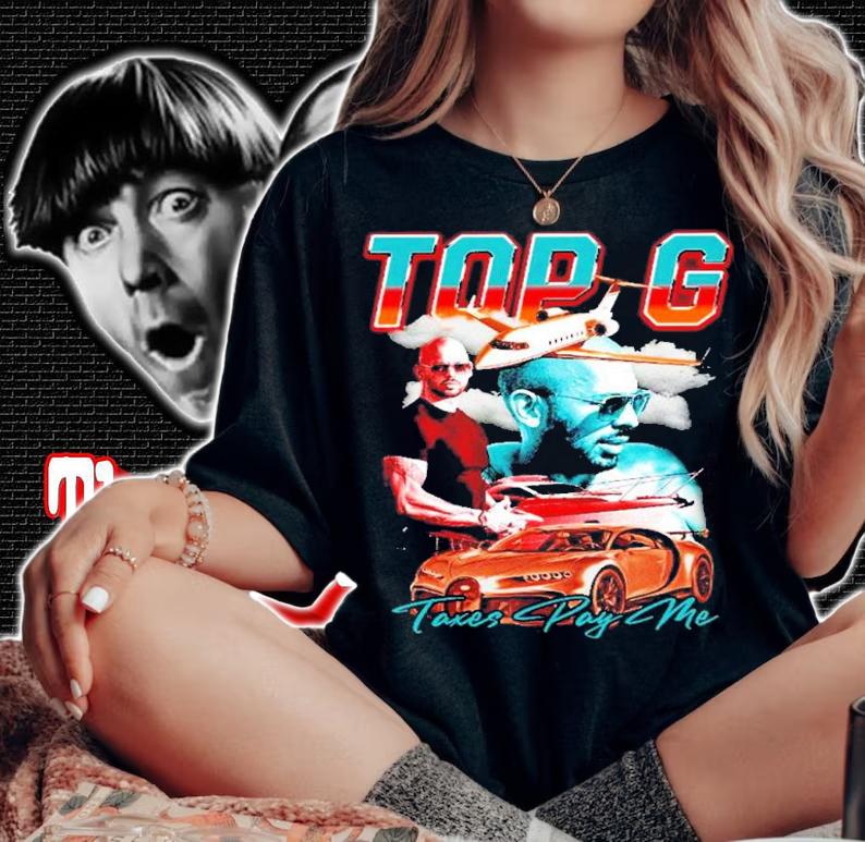 Andrew Tate TOP G World Champion Shirt t-shirt woman shirt