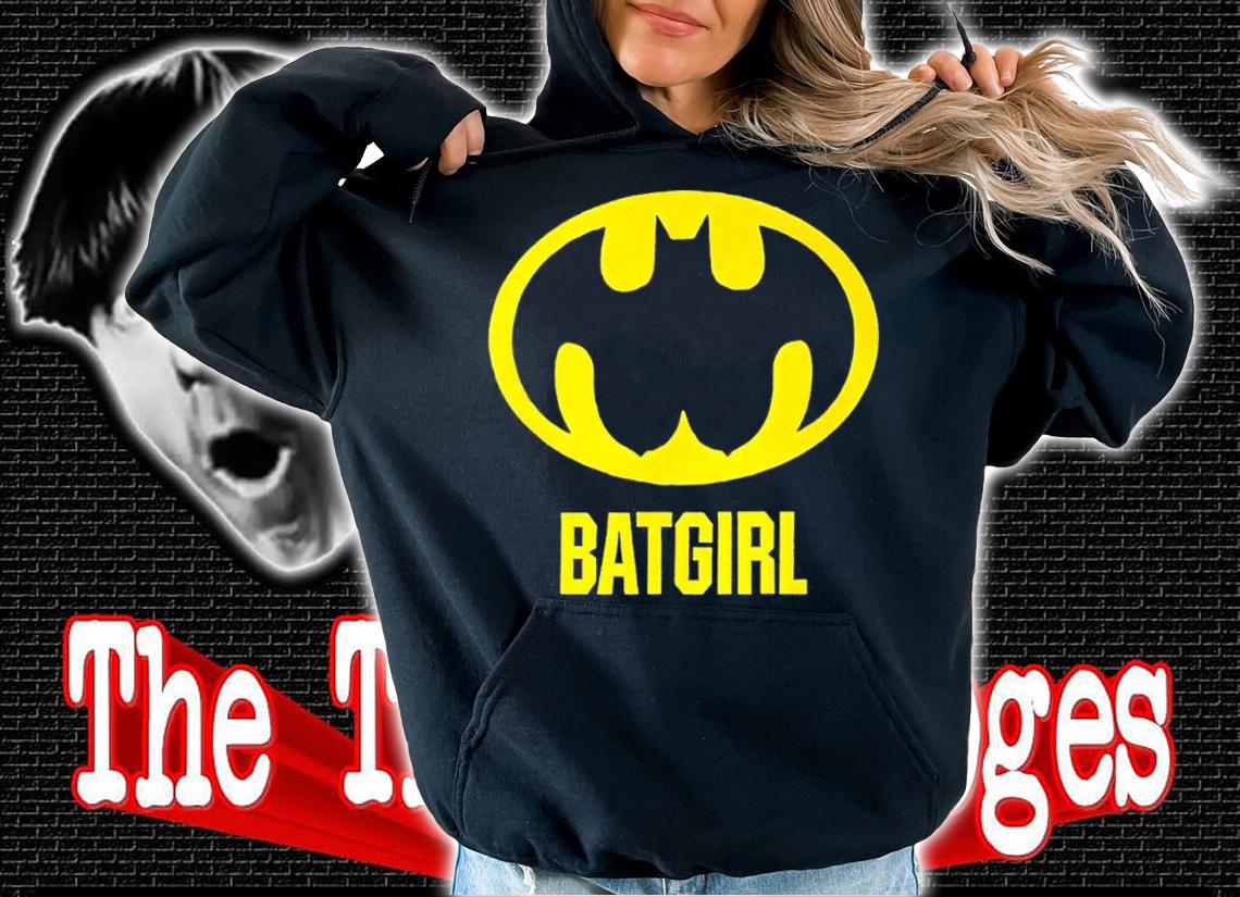 Batgril Batman Boob Logo shirt t-shirt hoodie