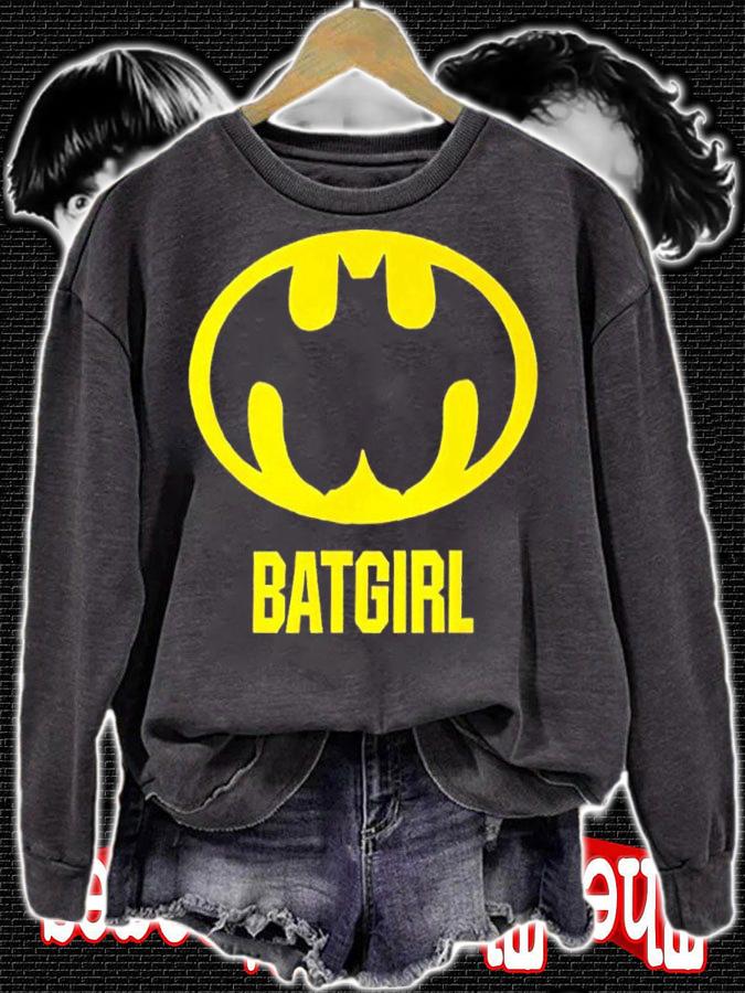 Batgril Batman Boob Logo shirt t-shirt sweatshirt