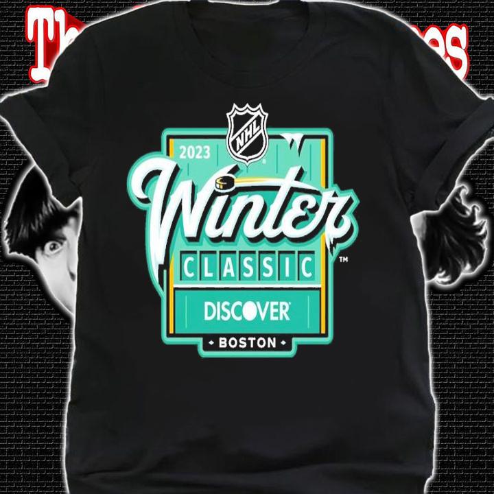 Boston Bruins Vs Pittsburgh Penguins NHL Winter Classic Event Logo 2023 Shirt t-shirt shirt
