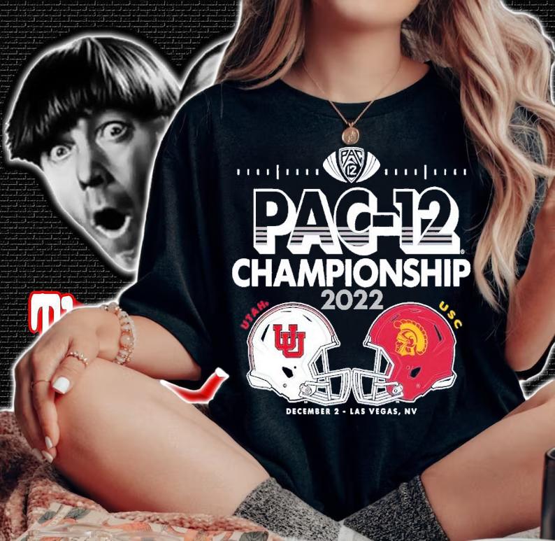 2022 Pac-12 Football Championship Game Duel Utah vs USC shirt t-shirt woman shirt
