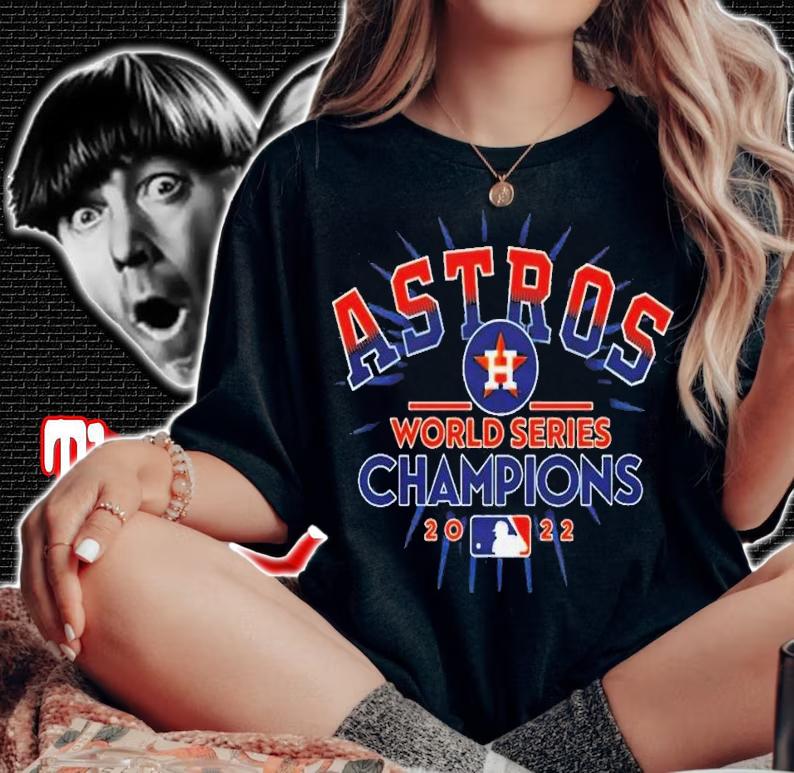 Astros World Series Champions Houston Astros Major League Baseball 2022 T-Shirt t-shirt woman shirt