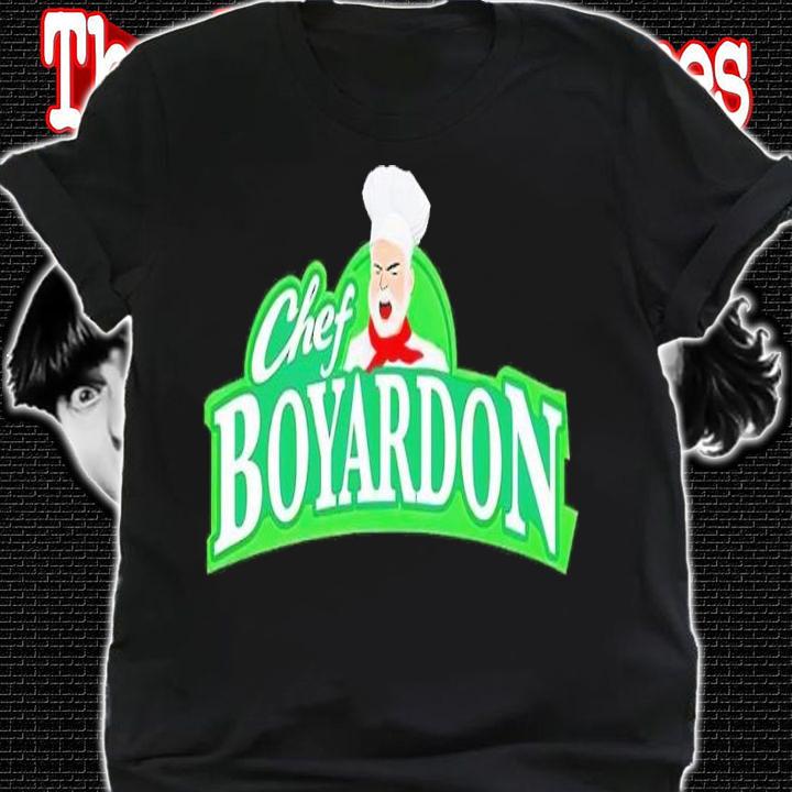 Chef Boyardon shirt t-shirt shirt