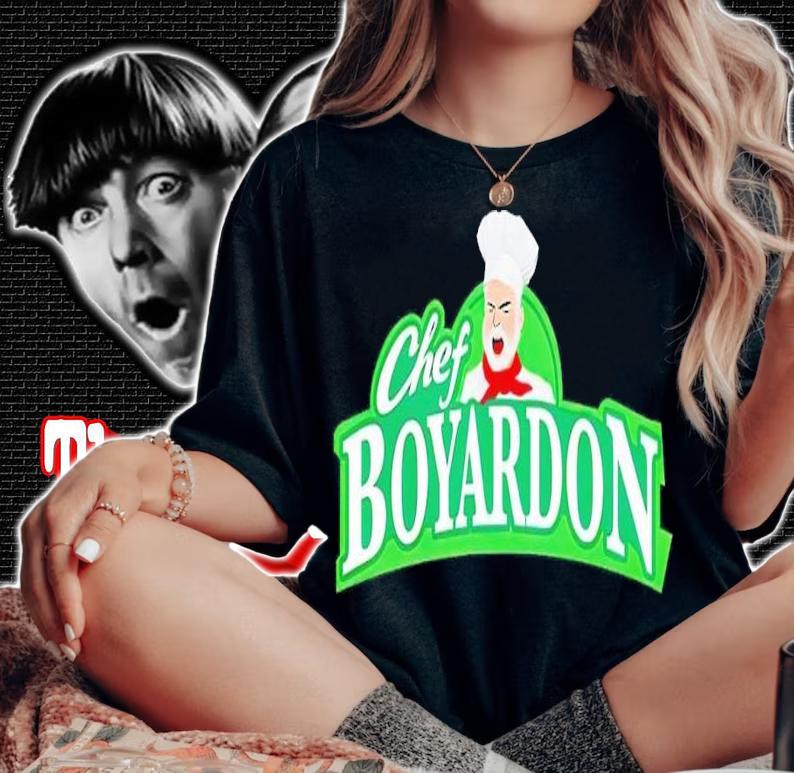 Chef Boyardon shirt t-shirt woman shirt