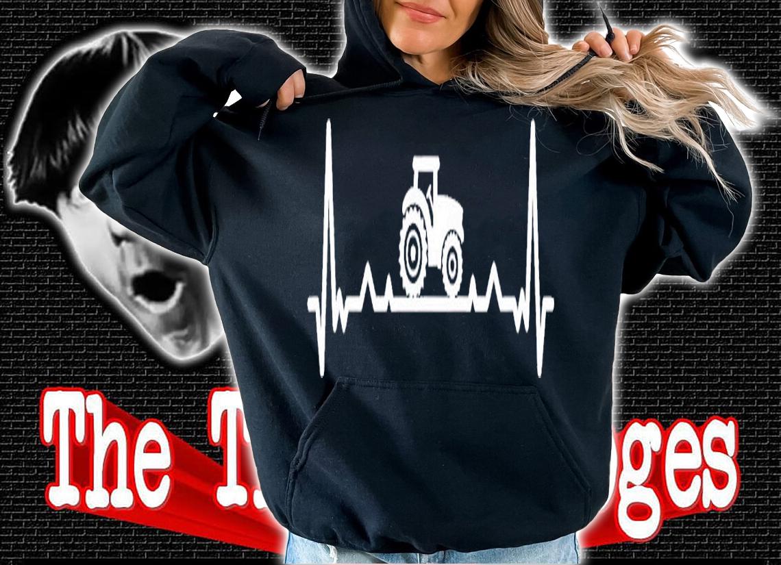 Heartbeat Tractor shirt t-shirt hoodie