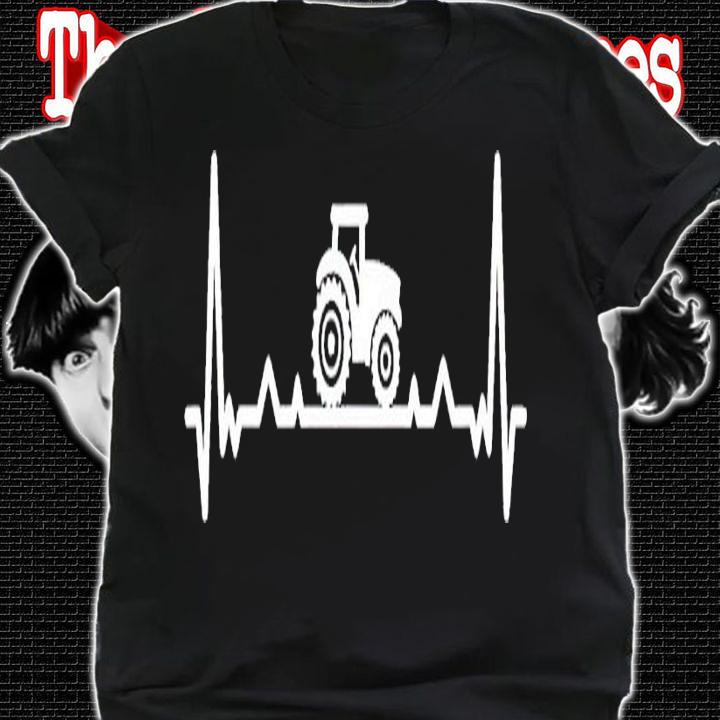Heartbeat Tractor shirt t-shirt shirt