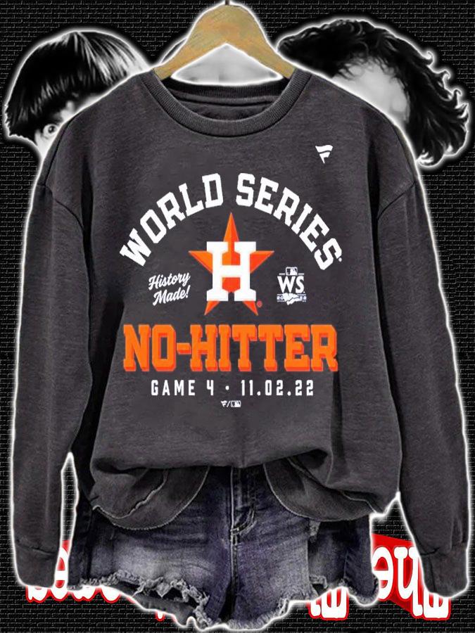 Houston Astros World Series No-Hitter Game 4 2022 Shirt t-shirt sweatshirt
