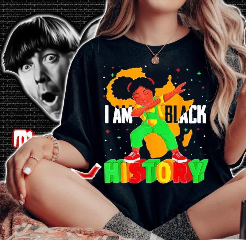 I Am Black History Kids Girls Women Black History Month Shirt t-shirt woman shirt