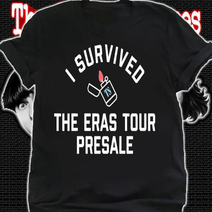 I survived the eras tour presale shirt t-shirt shirt