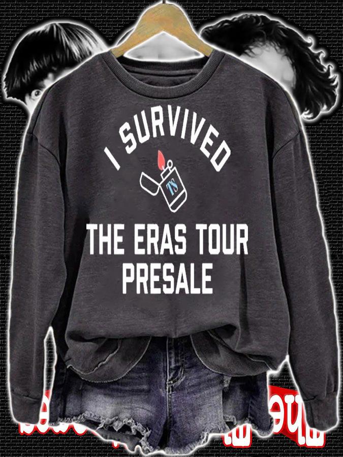 I survived the eras tour presale shirt t-shirt sweatshirt