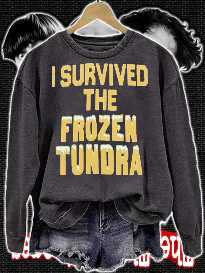 I Survived the Frozen Tundra shirt t-shirt sweatshirt