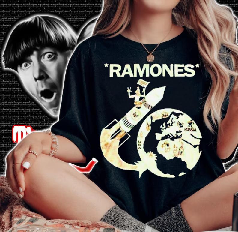 Hardin Scott Ramones Rocket To Russia Shirt t-shirt woman shirt