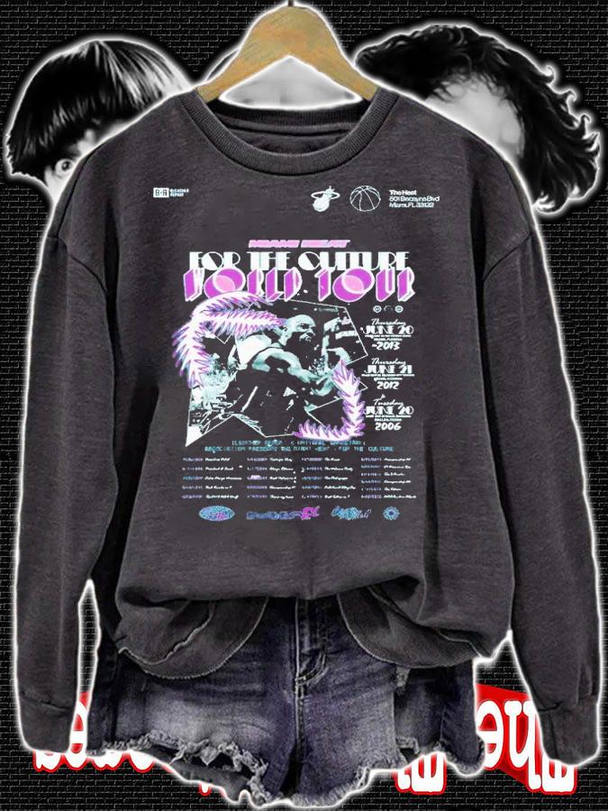 Heat World Tour Poster shirt t-shirt sweatshirt