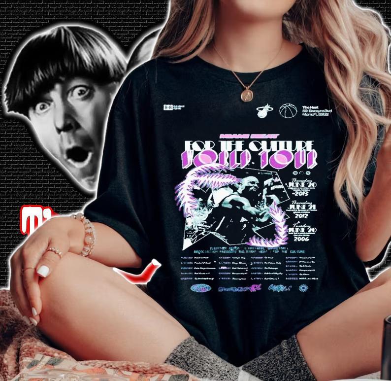 Heat World Tour Poster shirt t-shirt woman shirt