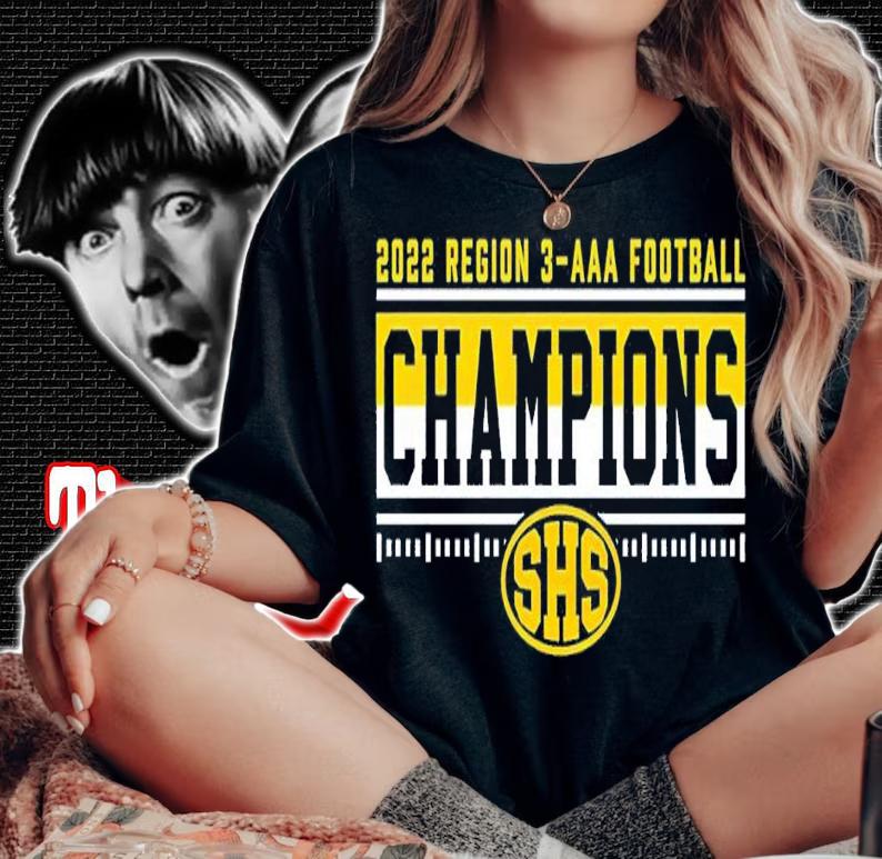 2022 Region 3-AAA Football Champions shirt t-shirt woman shirt