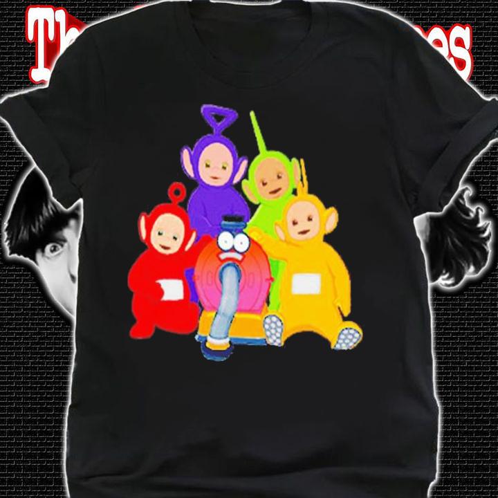 Mirror Selfie Wearing A Teletubbies Shirt t-shirt shirt