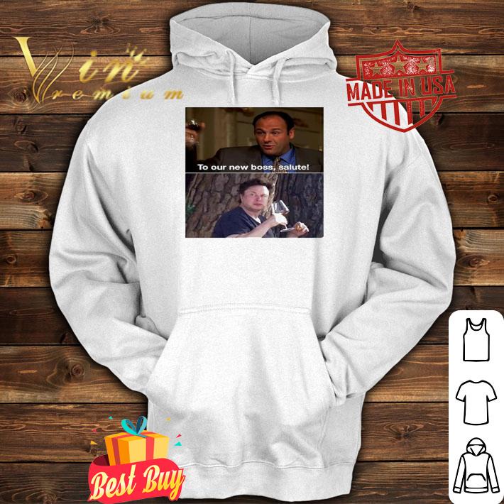 To Our New Boss Salute Shirt t-shirt