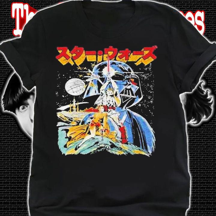 Japanese Star Wars Comic shirt t-shirt