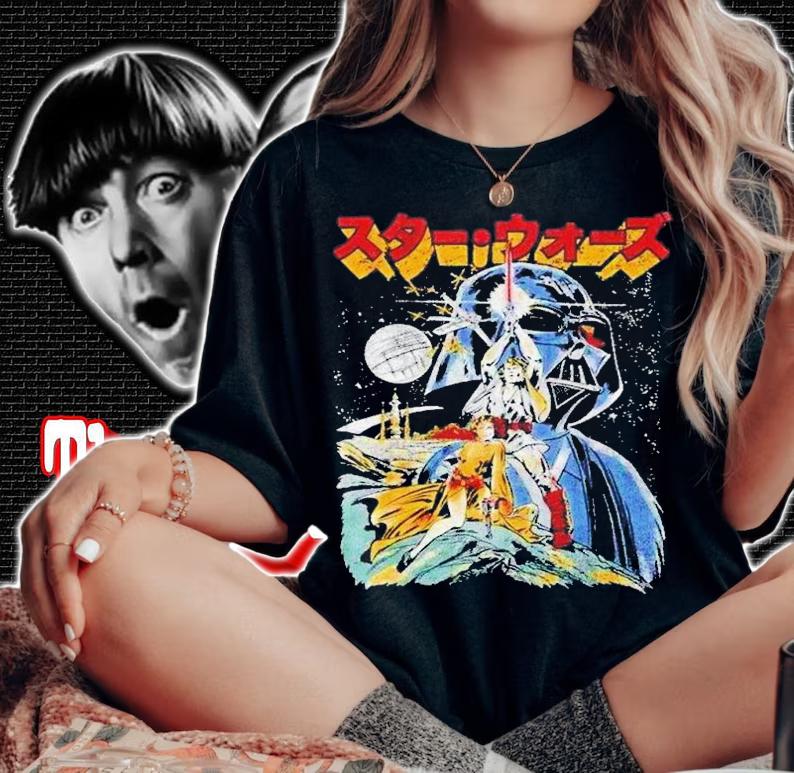 Japanese Star Wars Comic shirt t-shirt