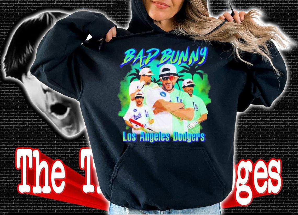 LA Los Angeles Dodgers Bad Bunny Dodgers Shirt t-shirt