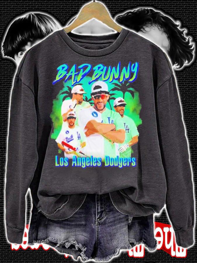 LA Los Angeles Dodgers Bad Bunny Dodgers Shirt t-shirt