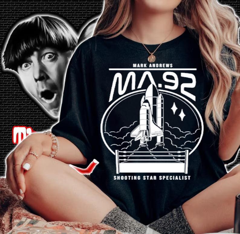 Mark Andrews MA92 Shuttle shirt t-shirt