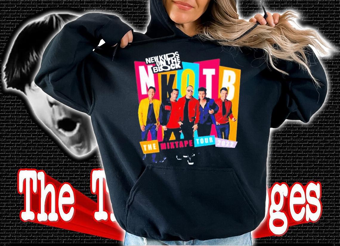 Neon NKOTB New Kids On The Block 2022 Shirt t-shirt