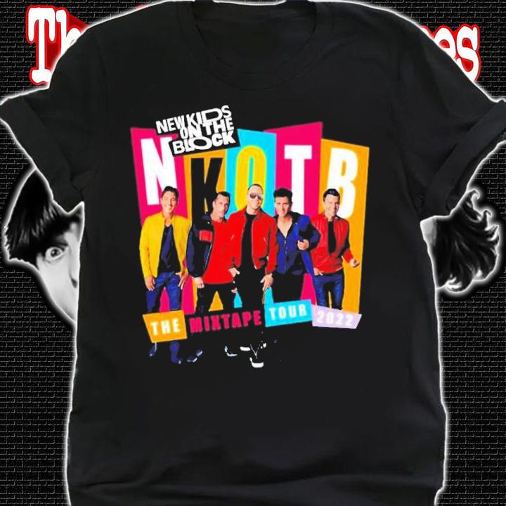 Neon NKOTB New Kids On The Block 2022 Shirt t-shirt
