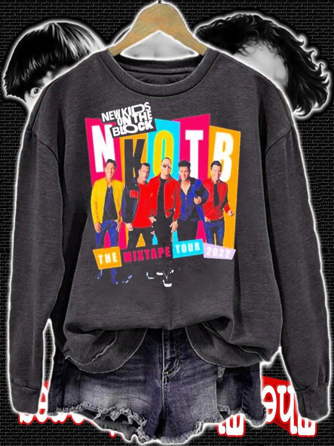 Neon NKOTB New Kids On The Block 2022 Shirt t-shirt