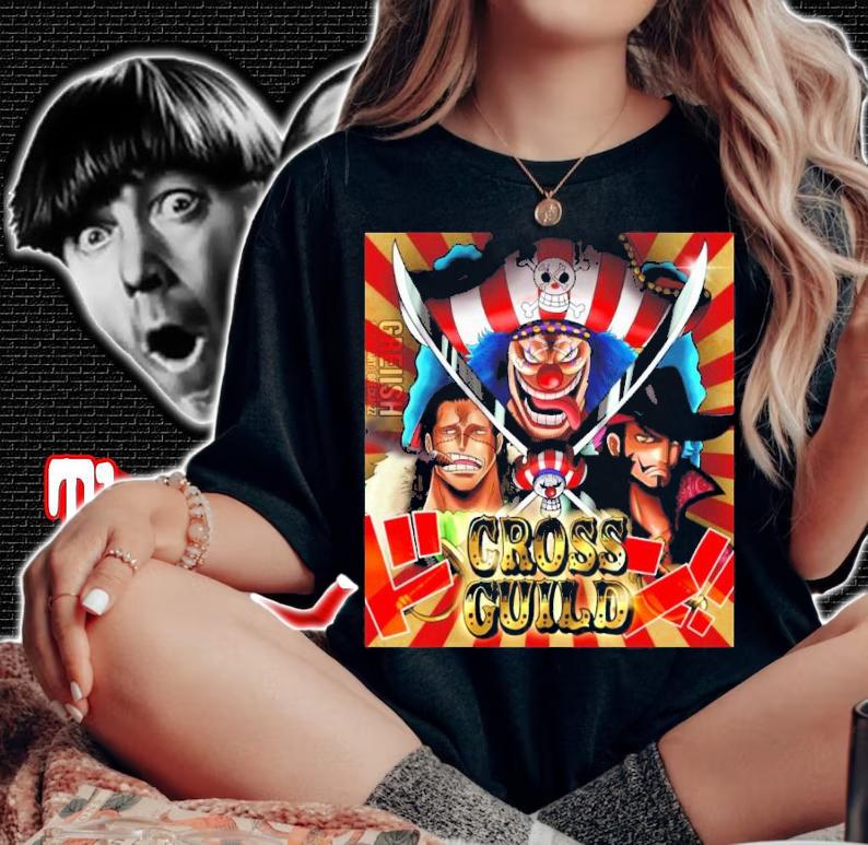 One Piece Grecia Cross Guild Shirt t-shirt