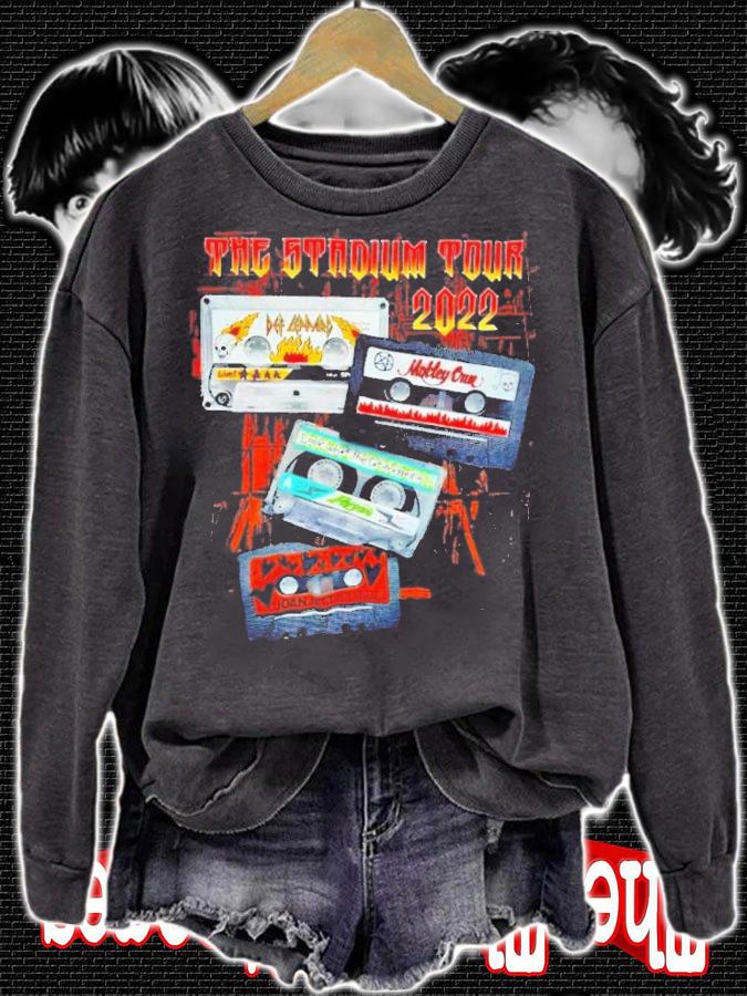 The Stadium Tour 2022 Motley Def Rock Band T-Shirt t-shirt