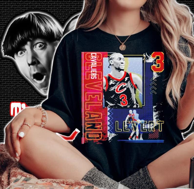 Caris LeVert Basketball Paper Poster Cavaliers 2 Shirt t-shirt woman shirt