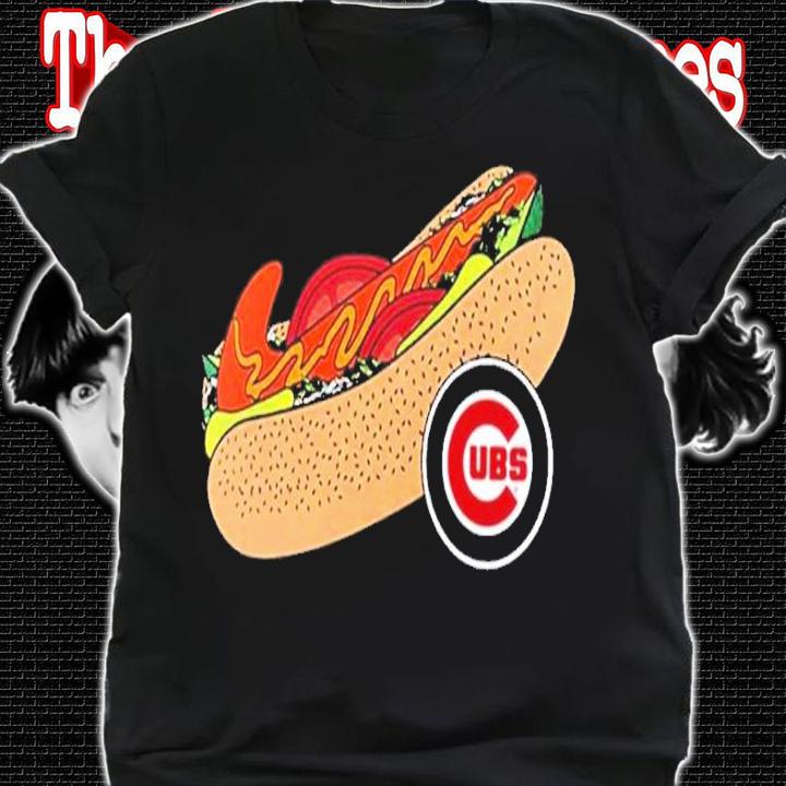 Chicago Cubs Local Hot Dog Shirt t-shirt