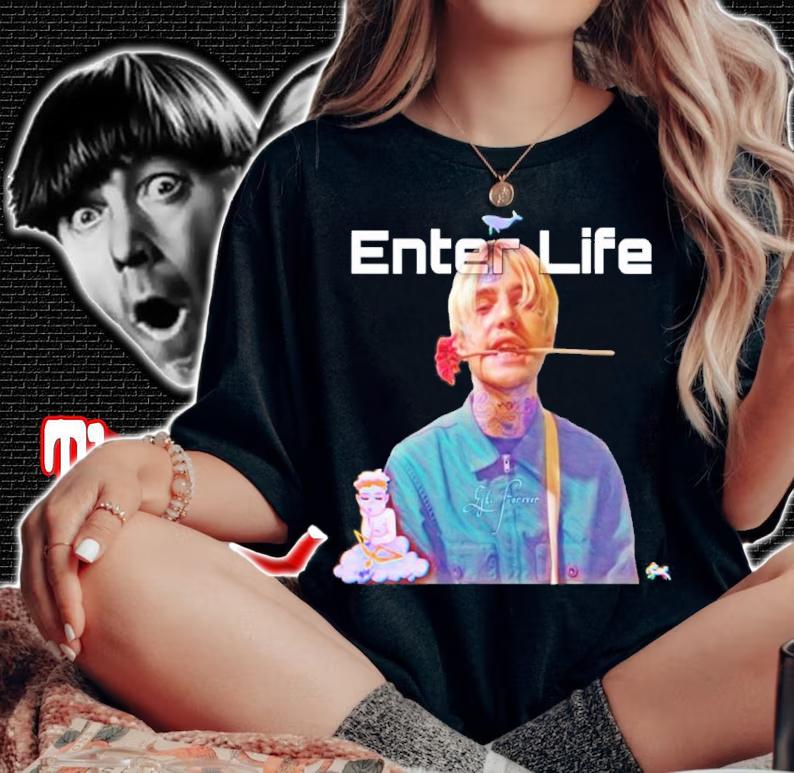 Lil Peep Enter Life Shirt t-shirt woman shirt