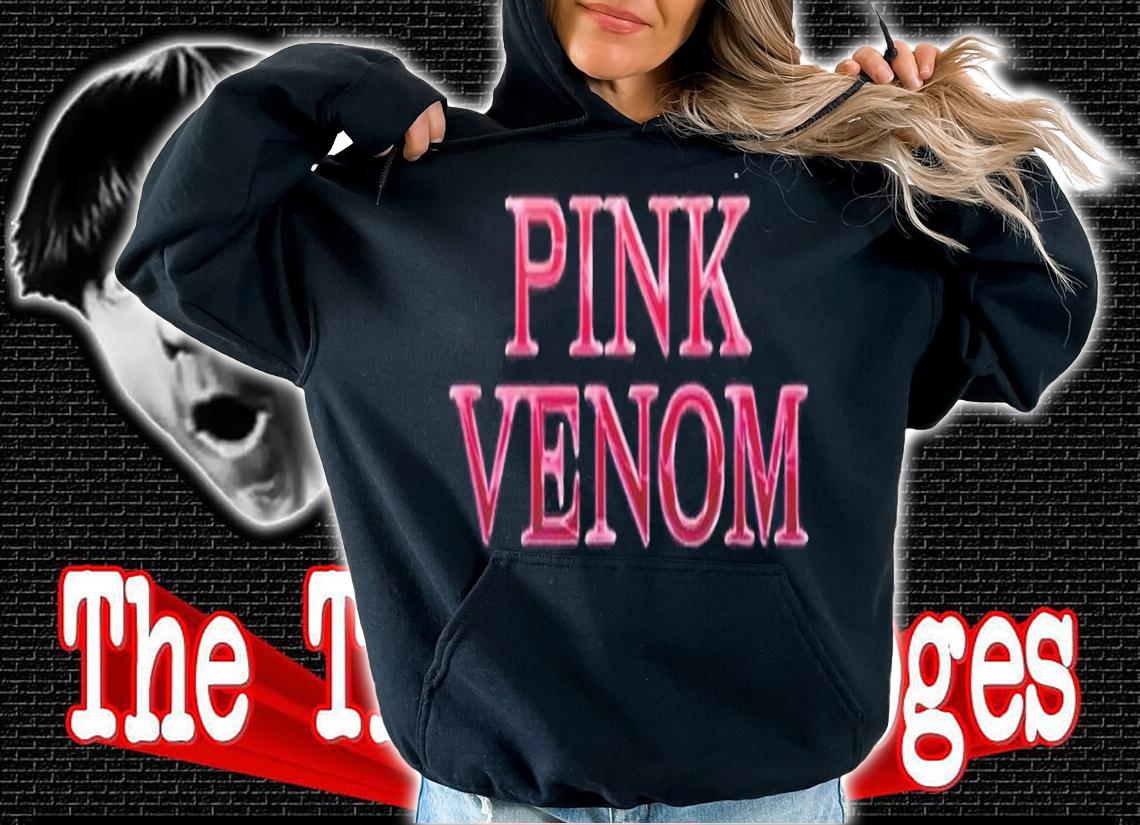 Logo Effect Blackpink Pink Venom Shirt t-shirt hoodie