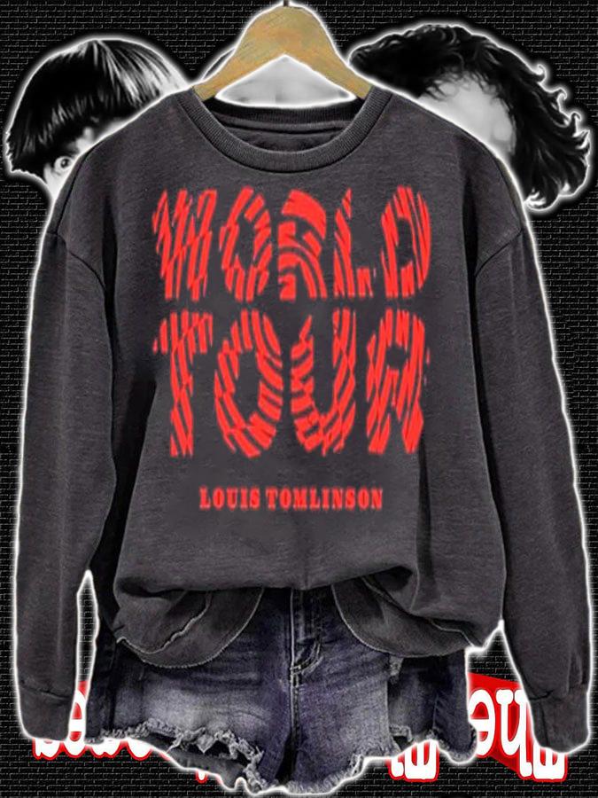 Louis Tomlinson World Tour shirt t-shirt sweatshirt