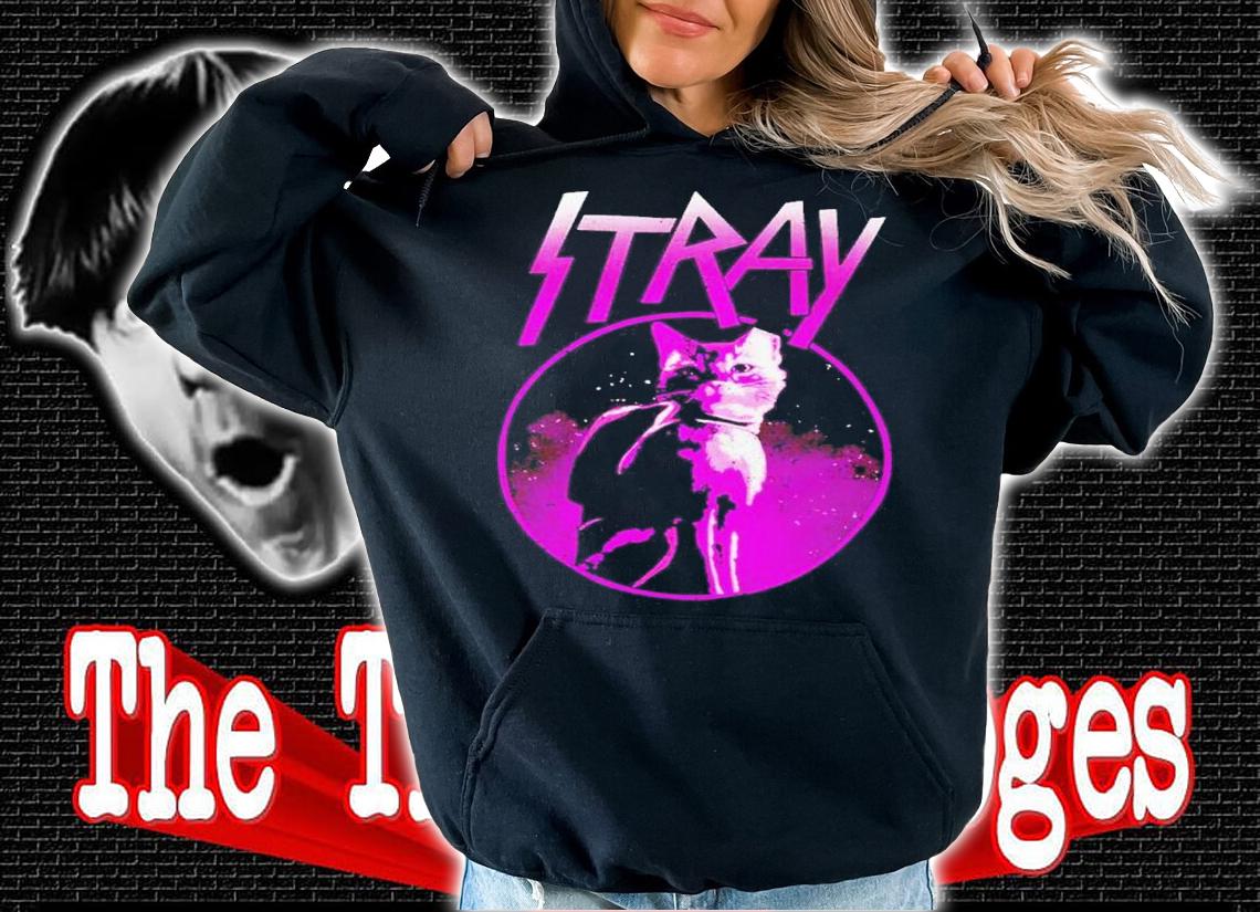 Neon Cat Shirt t-shirt hoodie