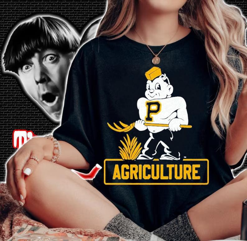 Purdue Agriculture shirt t-shirt woman shirt