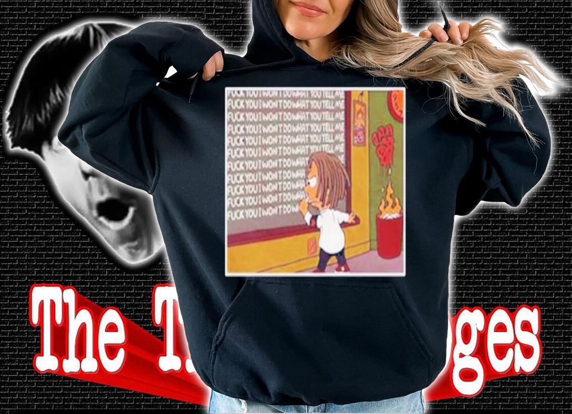 Rage against the machine Simpsons shirt t-shirt