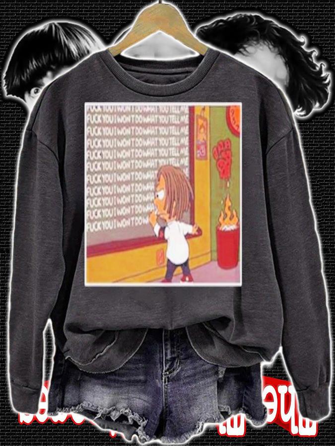 Rage against the machine Simpsons shirt t-shirt