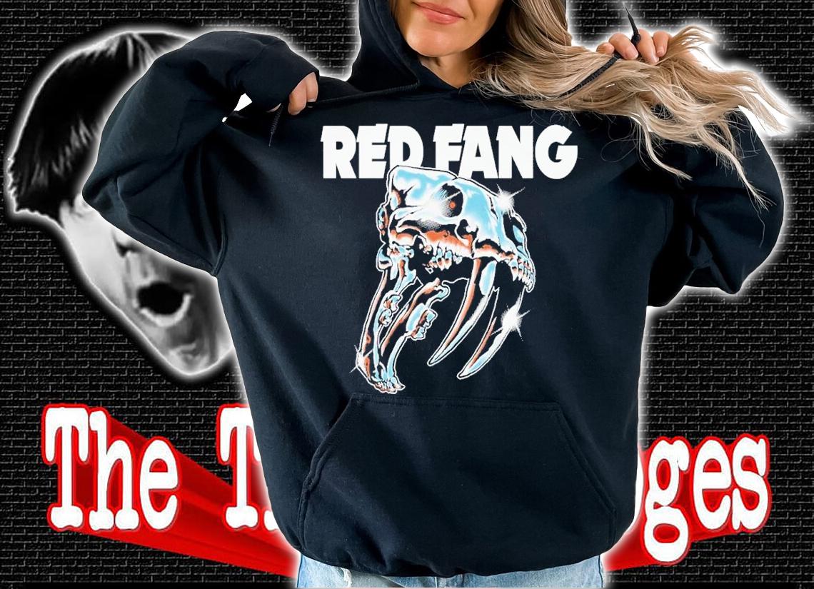 Red Fang Chrome Skull shirt t-shirt hoodie