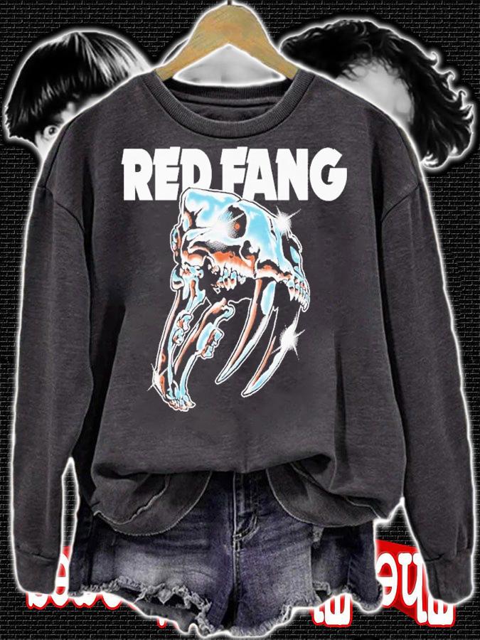 Red Fang Chrome Skull shirt t-shirt sweatshirt