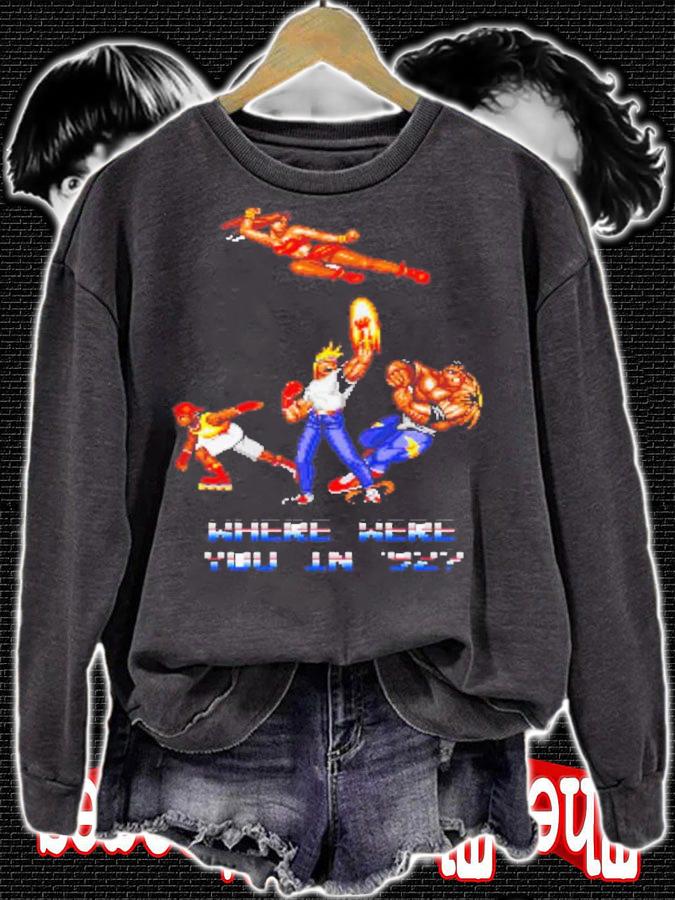 Retro Game Streets Of Rage In 1992 Crazy Unique Shirt t-shirt sweatshirt