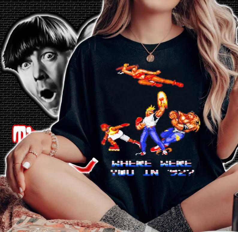 Retro Game Streets Of Rage In 1992 Crazy Unique Shirt t-shirt woman shirt
