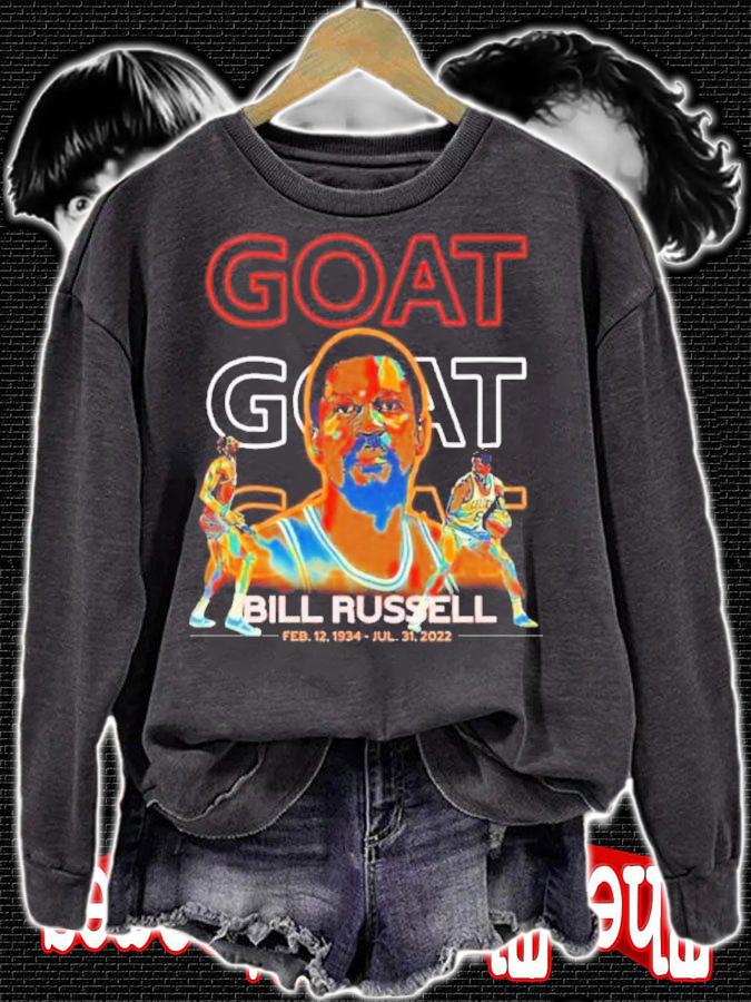 RIP Bill Russell Memories 1934-2022 Goat Shirt t-shirt sweatshirt
