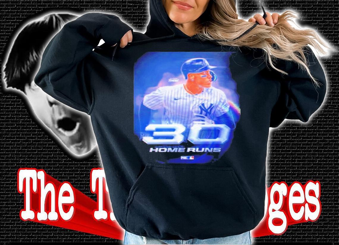 Aaron Judge New York Yankees 30 Home Runs Shirt t-shirt