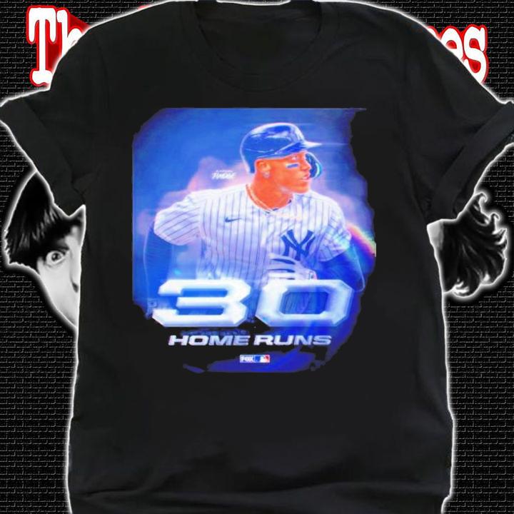 Aaron Judge New York Yankees 30 Home Runs Shirt t-shirt